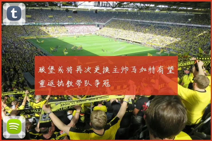 狼堡或将再次更换主帅马加特有望重返执教带队争冠